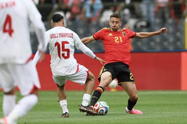Fußball, Länderspiel, Belgien - Tunesien