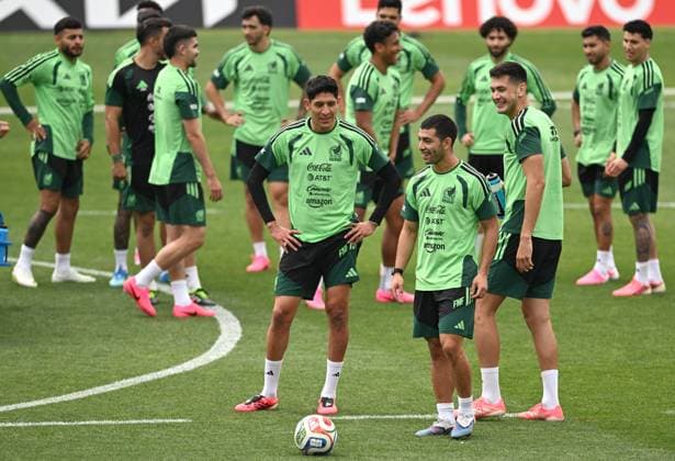 Fußball, FIFA WM 2026, Nationalteam Mexiko, Training