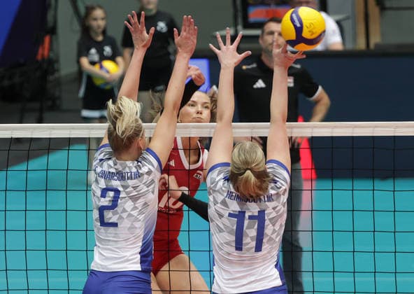 Volleyball, Frauen, Länderspiel, Österreich - Island
