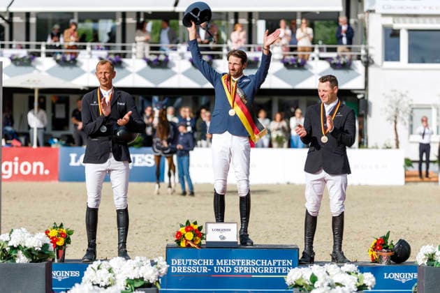 Pferdesport, Springreiten, Deutsche Meisterschaften in Balve, Christian Kukuk ist deutscher Meister