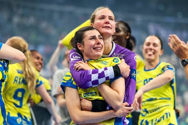 Handball, Frauen, CL, Finale, Sieger Metz Moselle