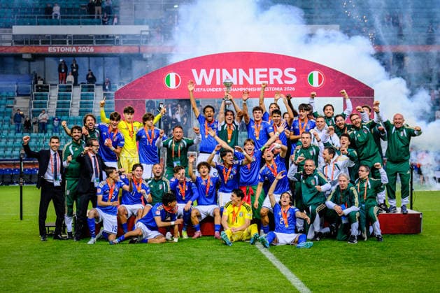 Fußball, U17, EM, Finale, Belgien - Italien