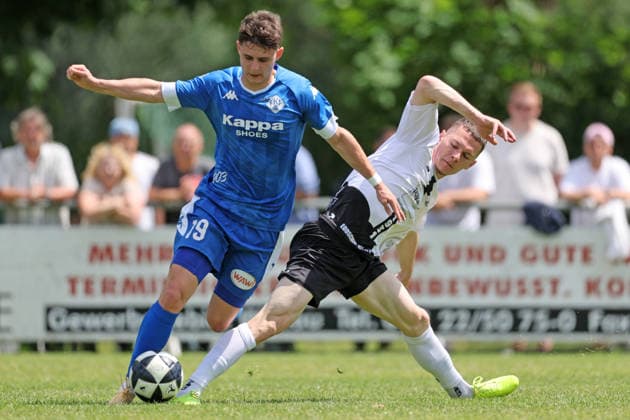 Fußball, RL Südwest, Aufstiegsspiel, FC Eddersheim - FK 03 Pirmasens