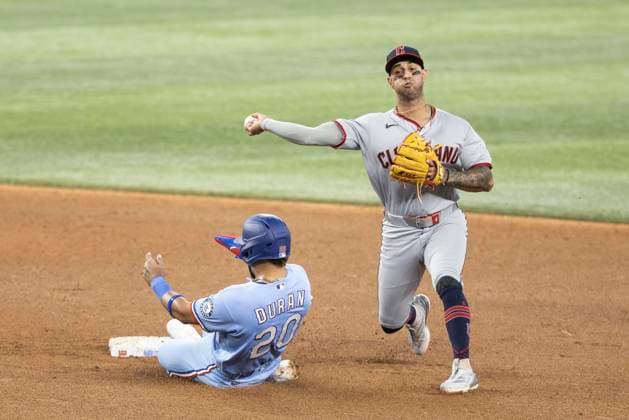 Baseball, MLB, Texas Rangers - Cleveland Guardians