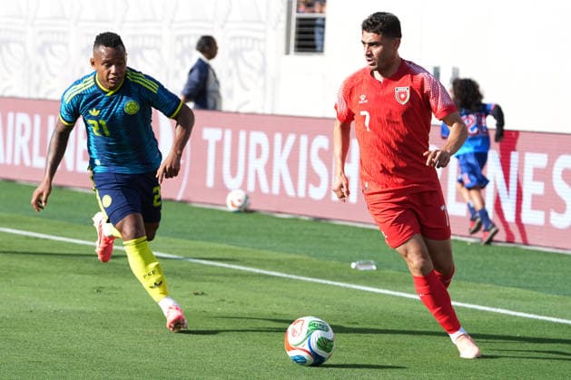 Fußball, Länderspiel, Kolumbien - Jordanien