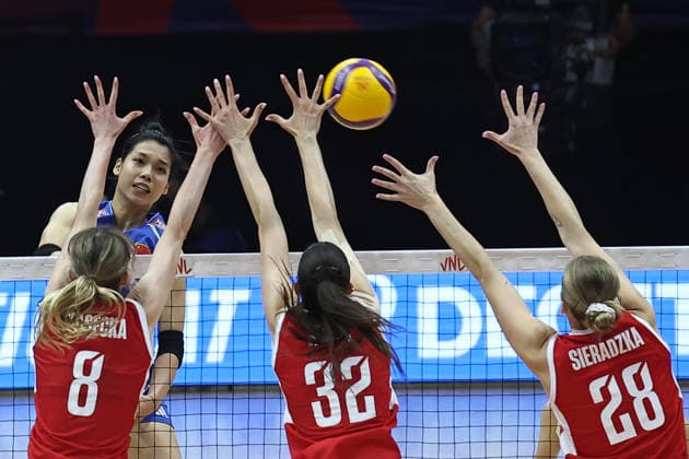 Volleyball, Frauen, Nations League, China - Japan