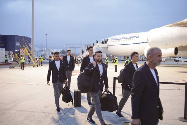 Fußball, FIFA WM 2026, Nationalteam Iran, Ankunft in Tijuana