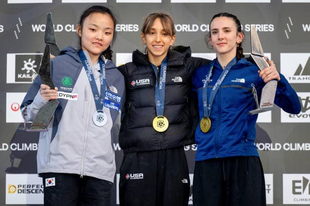 Klettern, World Climbing Series in Prag