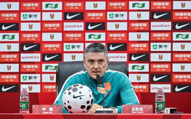 Fußball, U23, Nationalteam China, Pressekonferenz