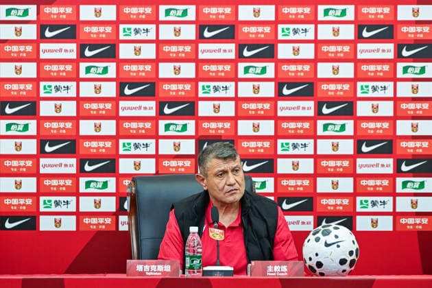 Fußball, U23, Nationalteam Tadschikistan, Pressekonferenz