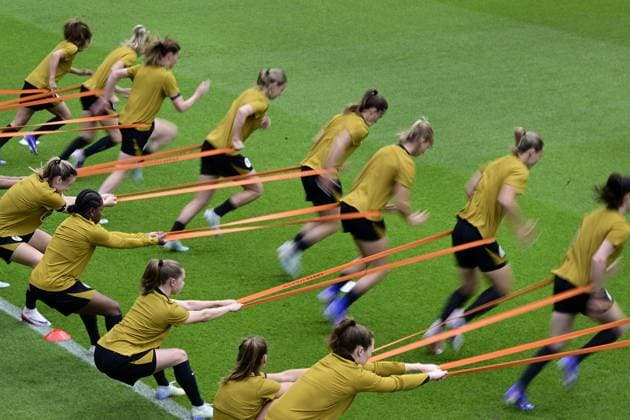 Fußball, Frauen, Nationalteam Niederlande, Training