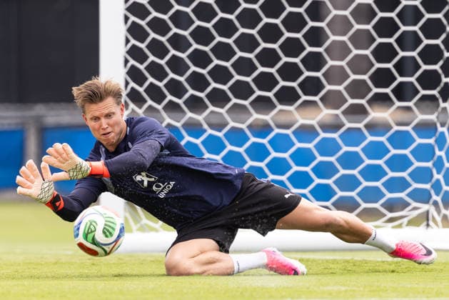 Fußball, Nationalteam Österreich, Training