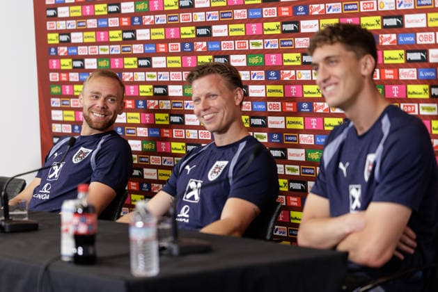 Fußball, FIFA WM 2026, Nationalteam Österreich, Pressekonferenz
