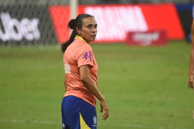 Fußball, Frauen, Nationalteam Brasilien, Training