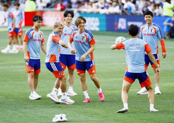 Fußball, FIFA WM 2026, Nationalteam Japan, Training