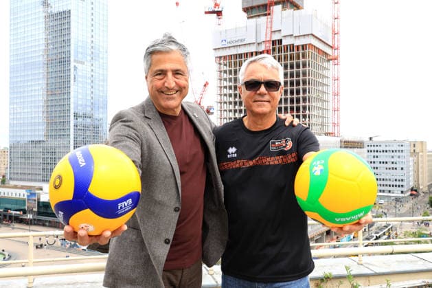 Volleyball, VBL, BR Volleys präsentieren neuen Trainer Andrea Anastasi in Berlin