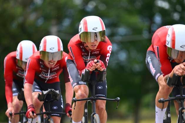Radsport, Tour Auvergne - Rhone-Alpes, 3. Etappe, Teamzeitfahren