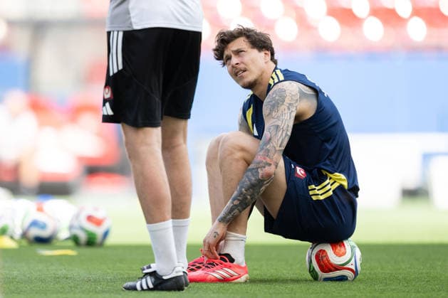 Fußball, FIFA WM 2026, Nationalteam Schweden, Training
