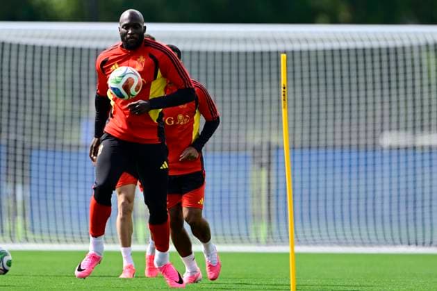 Fußball, FIFA WM 2026, Nationalteam Belgien, Training