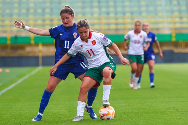 Fußball, Frauen, WM-Quali, Kroatien - Bulgarien
