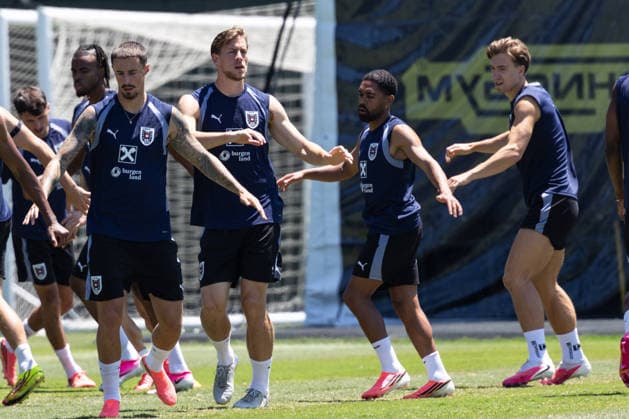 Fußball, FIFA WM 2026, Nationalteam Österreich, Training