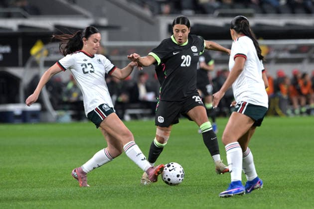 Fußball, Frauen, Länderspiel, Australien - Mexiko