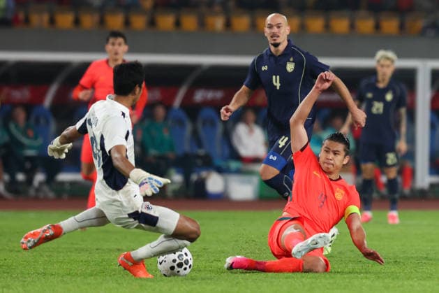 Fußball, Länderspiel, China - Thailand