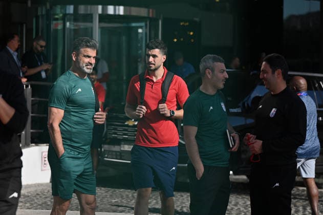 Fußball, FIFA WM 2026, Nationalteam Iran, Ankunft im Mannschaftshotel in Tijuana