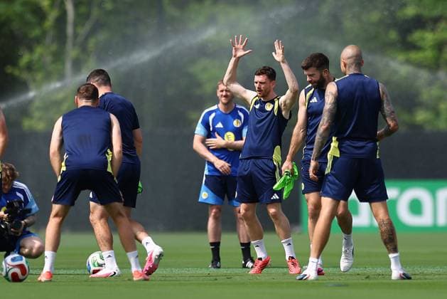 Fußball, FIFA WM 2026, Nationalteam Schottland, Training