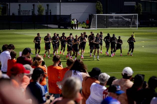Fußball, FIFA WM 2026, Nationalteam Niederlande, Training
