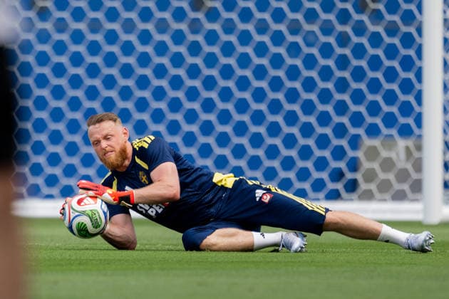 Fußball, FIFA WM 2026, Nationalteam Schweden, Training