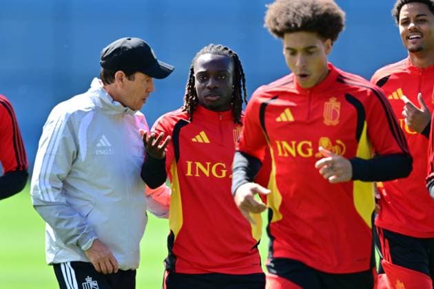 Fußball, FIFA WM 2026, Nationalteam Belgien, Training