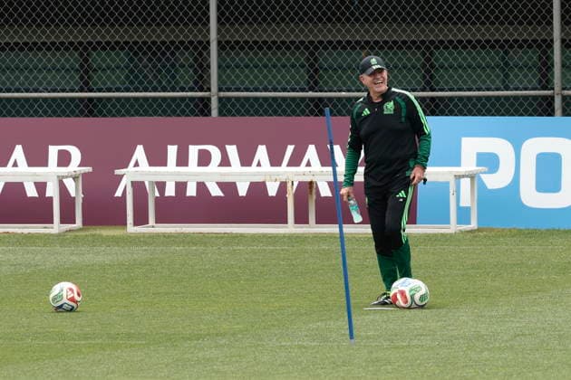 Fußball, FIFA WM 2026, Nationalteam Mexiko, Training