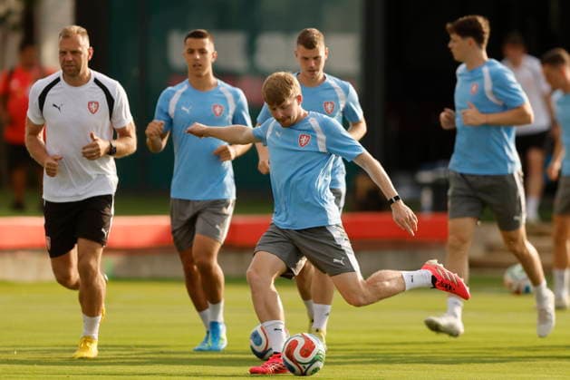 Fußball, FIFA WM 2026, Nationalteam Tschechien, Training
