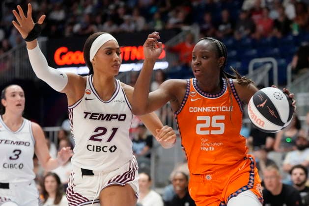 Basketball, Frauen, WNBA, Toronto Tempo - Connecticut Sun