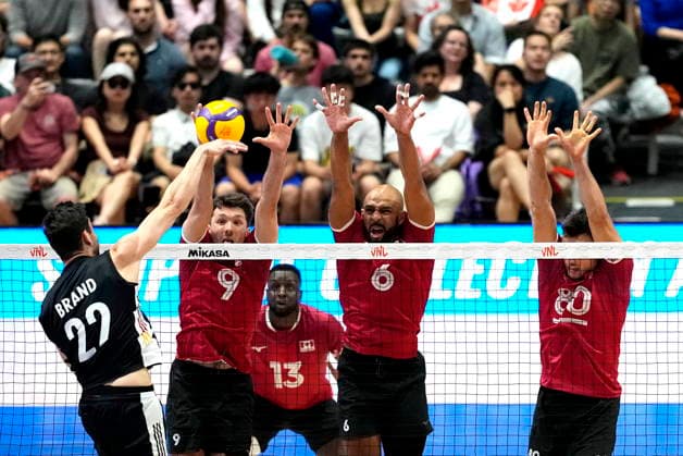 Volleyball, Nations League, Kanada - Deutschland