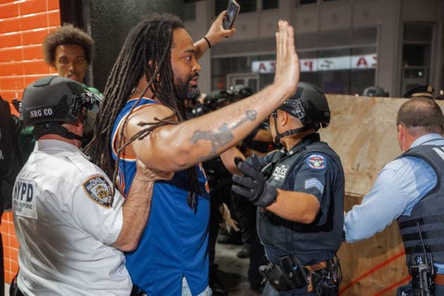 Basketball, NBA Finals, New York Knicks - San Antonio Spurs, Public Viewing