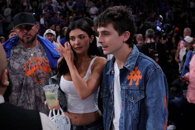Basketball, NBA Finals, New York Knicks - San Antonio Spurs, prominente Gäste im Publikum