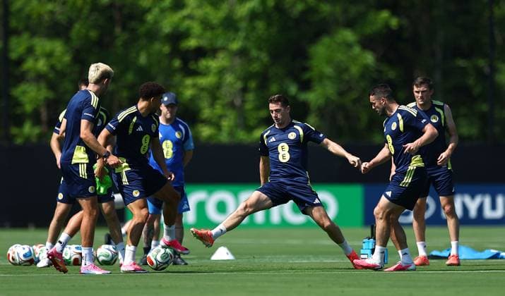 Fußball, FIFA WM 2026, Nationalteam Schottland, Training