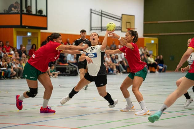 Handball, 4-Nationen-Turnier, Deutschland U20 - Portugal U20
