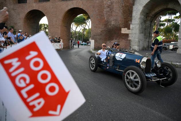 Motorsport, Oldtimer-Rallye, Mille Miglia