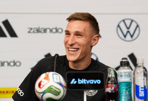 Fußball, FIFA WM 2026, Nationalteam Deutschland Pressekonferenz in Winston-Salem
