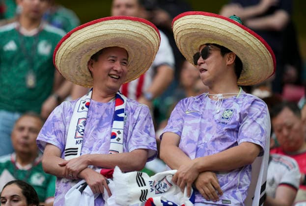 Fußball, FIFA WM 2026, Südkorea Fans - Highlights