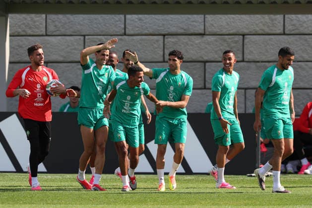 Fußball, FIFA WM 2026, Nationalteam Marokko, Training