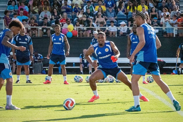 Fußball, FIFA WM 2026, Nationalteam Curacao, Training