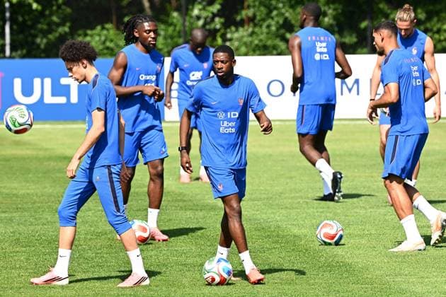 Fußball, FIFA WM 2026, Nationalteam Frankreich, Training