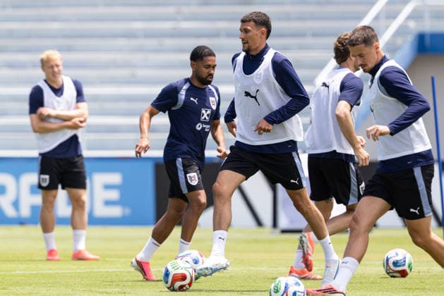 Fußball, FIFA WM 2026, Nationalteam Österreich, Training