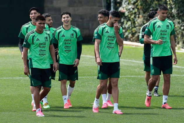 Fußball, FIFA WM 2026, Nationalteam Mexiko, Training