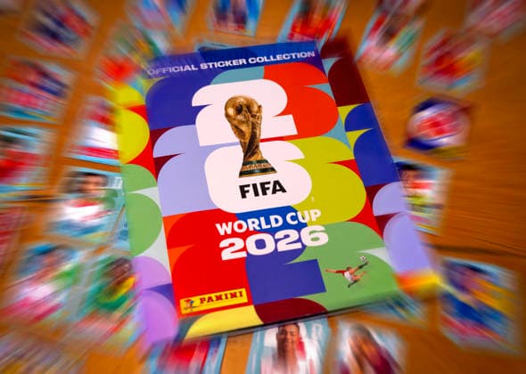Fußball, FIFA WM 2026, Panini Sammelheft