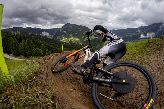 Radsport, UCI Mountainbike Downhill Weltcup in Saalfelden-Leogang